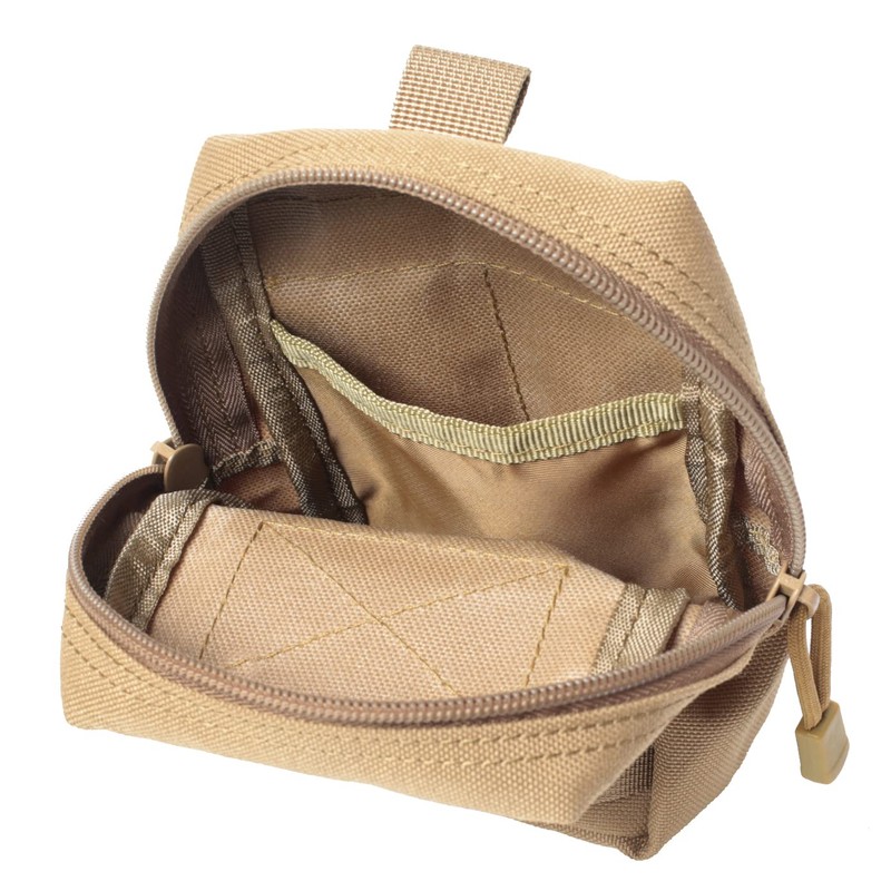 2 Pack Molle Pouches - Tactical Compact Water-Resistant EDC Pouch