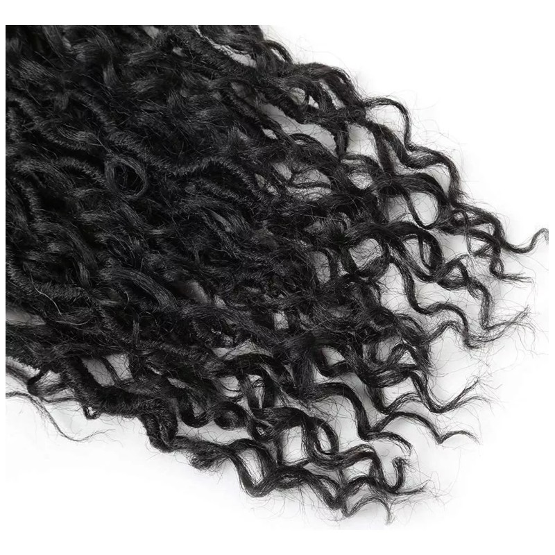 GoldenBeauty 5 Paquetes De Cabello Trenzado De Ganchillo De 14