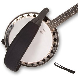 Neotech Gitarrengurt 8301252 Mega Bass (kurz) Banjo Schwarz