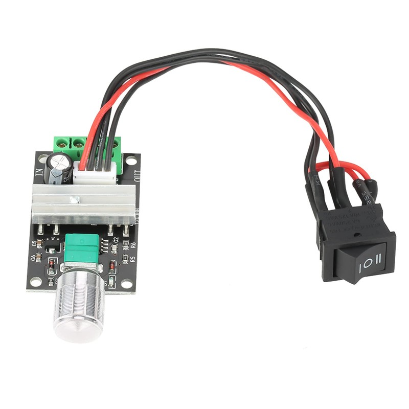 Domary DC 6V 12V 24V 3A PWM Motor Speed Control