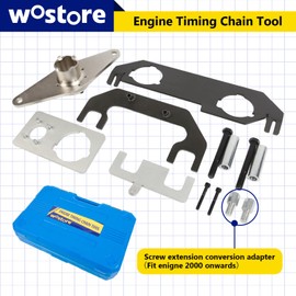 Wostore Camshaft Timing Locking Tool kit Compatible with Land Rover 2.0 Diesel Petrol Engine Evoque 2.0T JLR INGENIUM I4 2.0L, OEM JLR-303-162/1631/1630/1635/1636