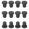 MECCANIXITY Silicone Rubber Solid Plug Soft Flexible Stoppers for 5-5.5mm