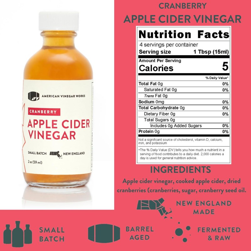 American Vinegar Works - Apple Cider Vinegar Sampler Pack -