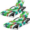 Ruikyhom Lounge Chair Towel Cover, Chaise Lounge Cover (Pack of