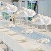 6 Set Artificial 3D Cloud LED Light Decor Baby Shower
