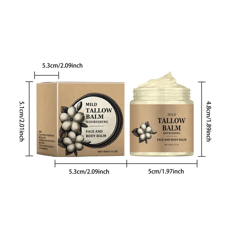 Tallow Balm Moisturising Skincare Cream
