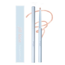 Jill Leen. 101 Champagne Pink Teardrop Bag, Pink, Glitter Pencil, Eyeline, Glossy, Plump