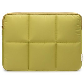 KIZUNA Puffy Laptop Sleeve 14 Inch Computer Case for 14" Yoga C740 C940/14 Yoga S740/13 IdeaPad C340/14 IdeaPad Flex 5i 5/Yoga Slim 7 Pro X/IdeaPad Slim 3i/14.4" Surface Laptop Studio 2,Green