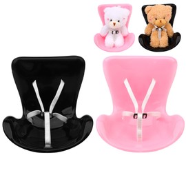 2 Pcs Car Seat for Dolls Miniature Air Vent Clip for 3.94-6.69 In Blind Box Doll Safety Seat Accessories Car Decor - Not Included Doll