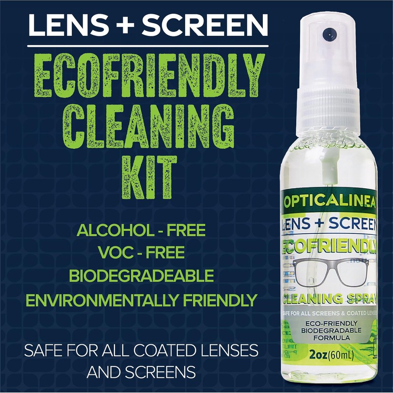 OPTICALINEA Black Neoprene Reversible Venting Durable Floating Eyeglass and Sunglass