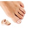 Pack of 3 Toe Protector Gel Cushion Comfort Stretchable Elastic