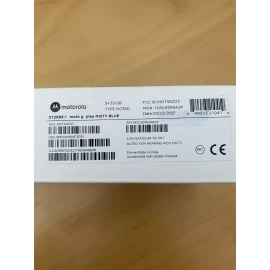 Motorola Moto G Play (2021) 32GB Memory (Cricket ONLY) - Misty Blue *Brand New*
