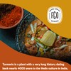 FGO Organic Turmeric Powder w/Curcumin, 8oz Resealable Pouch, USDA Organic
