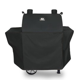 SUPJOYES Grill Cover for Oklahoma Joe's Rider 900 & Rider DLX Grills, Heavy Duty Waterproof Charcoal Offset Smoker Cover, Outdoor BBQ Accessories