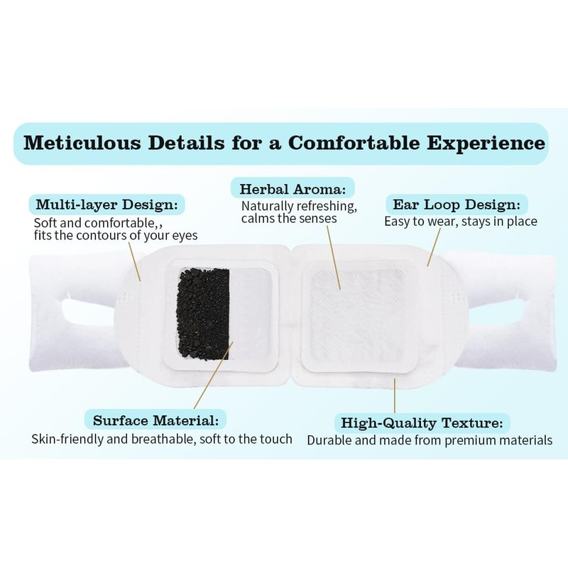 Luvanbliss Minty Chill Steam Eye Mask