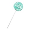 Aqua Light Blue Lollipops, 24 Pack, Blue Suckers, Blue Lollipops