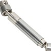 RC Car Drive Shaft Metal Middle Transmission Shaft Replacement for