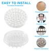 Moicstiy 16 Pack Carpet Protector Spiked Caster Cups, Round Furniture