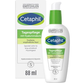 Cetaphil Day Cream, Face Cream with Hyaluronic Acid, Moisturising Day Cream, Light Anti-Ageing Care for All Skin Types, 88 ml