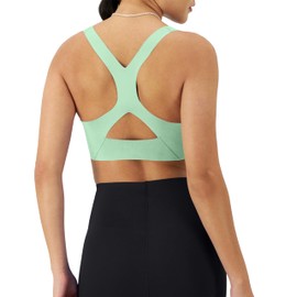 Champion Sports, Absolute Lift, Moisture Wicking, Moderate Support Bra for Women, Sheer Water Teal