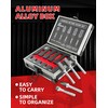 EZARC Tungsten Carbide Burr Set 1/4" Shank, 5PC Double Cut
