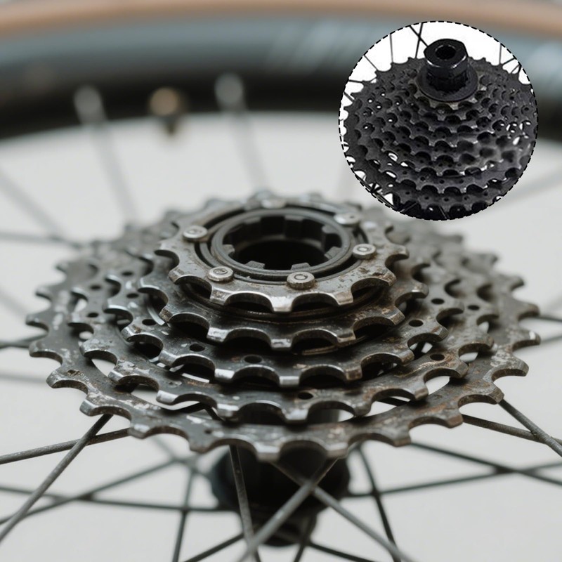 Freewheel Cassette Removal Tool, Bicycle Compatibility with Shimano, ATX, Hub