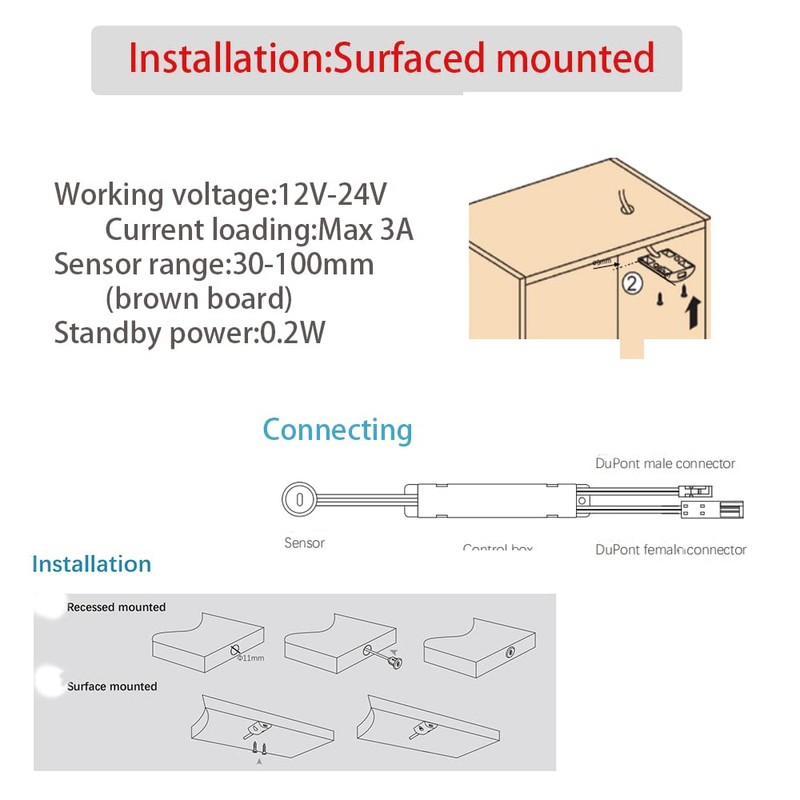 VST Motion Sensor Light Switch, IR Handwave Activated Light Switch