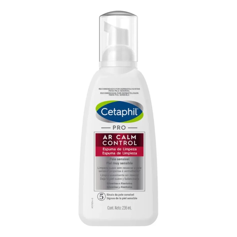 Cetaphil Pro Espuma Limpiadora Calm 236ml Sensible Día Noche