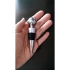 Set of 3 Durable Metal Wine Stoppers—Leak-Proof Design for Airtight