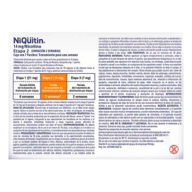 Niqüitin Etapa 2 Parches 14 Mg/24 Horas, 7 Parches