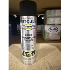 Rust-Oleum Paint Spray Flat Black 15OZ 7578838