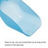 PATIKIL Ice Scoop, 1 Set Plastic 5.9 x 3.3 x