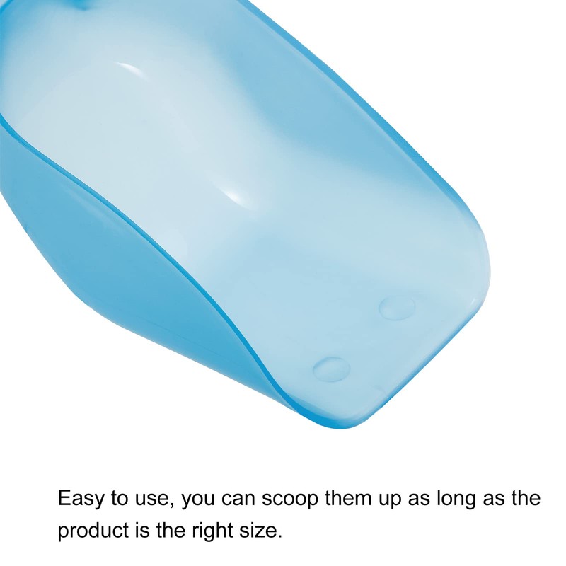 PATIKIL Ice Scoop, 1 Set Plastic 5.9 x 3.3 x