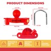 GADLANE Trailer Hitch Lock - Robust Caravan Hitch Lock with