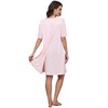 Liokoc Hospital Gowns for Women Open Back Tear Away Snap