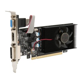 Gaming Graphics Card PCI Express 810MHz 1000MHz 2560X 1600 Computer Graphics Card VGA DVI HDMI Interface for HD Video Office Use
