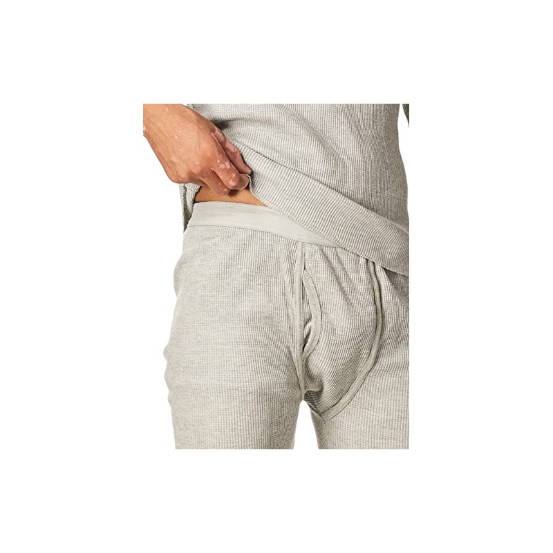 Smith's Workwear Men's Men's Thermal Sets Underwear, Heather Grey, Small