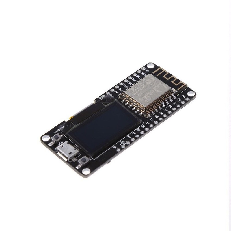 2pcs ESP8266 ESP12F OLED NodeMCU WiFi WeMOS Development Board