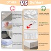 Waterproof Fitted Sheet 90 x 190 cm, Waterproof Mattress Protector