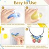 WEBEEDY 40 Sets DIY Resin Jewelry Making Supplies Kit Butterfly
