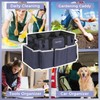 SCAVATA Wearable Caddy Bag, Cleaning Supplies Organizer With Handle &