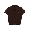 Kangol [캉골] 우먼스 칼라 니트 1922 다크브라운 [Kangol] Women's Collar
