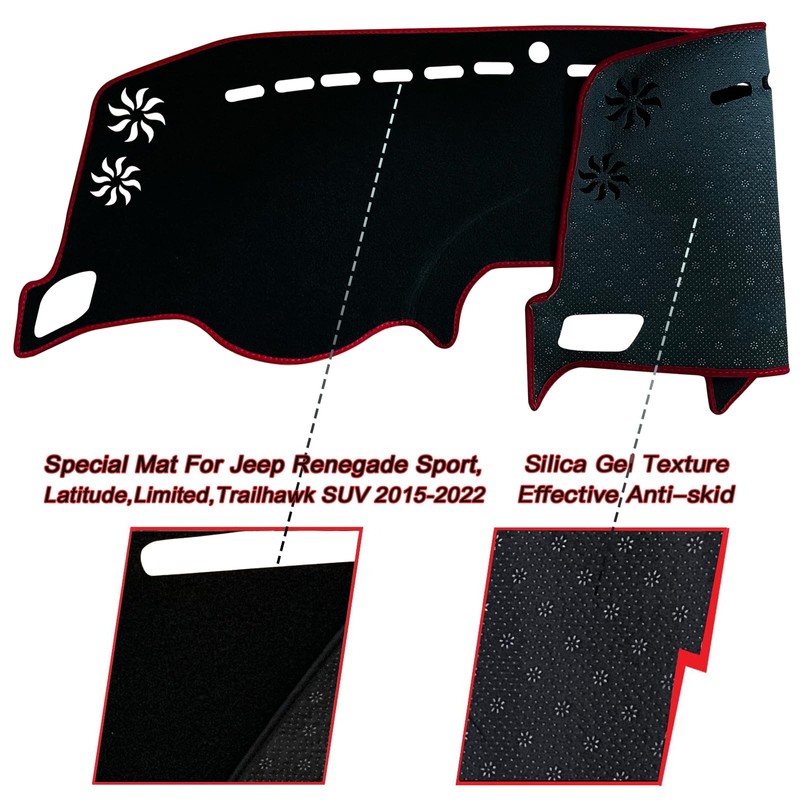 KEEGTBOX - Funda de salpicadero para salpicadero interior compatible con