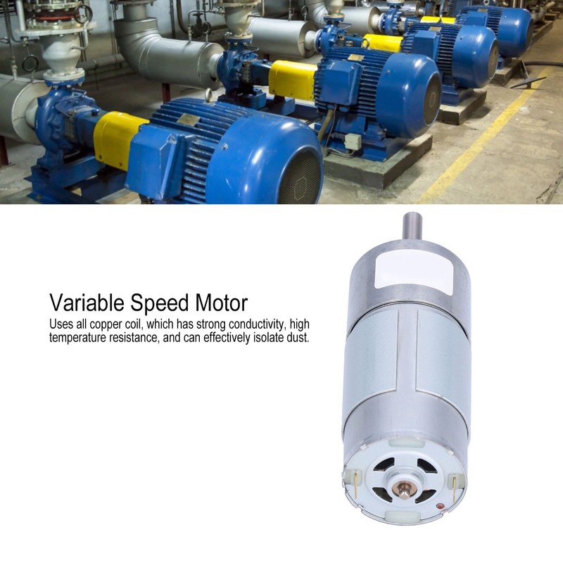 DC Gear Motor Forward Reverse Control Speed Reduction Mini Electric