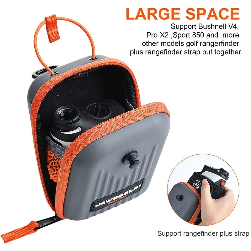 JAWEGOLF Golf Rangefinder Hard Case, Hard Case, Bum Bag, Waist