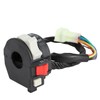BIUGERCN Motorcycle Switch shutdown button ATV Kill Switch Horn 12v