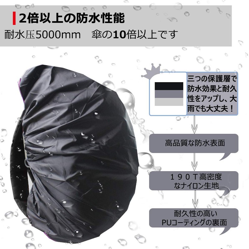 Frelaxy Backpack Cover, 7 Colors, 5 Sizes, Rucksack Cover, Fall