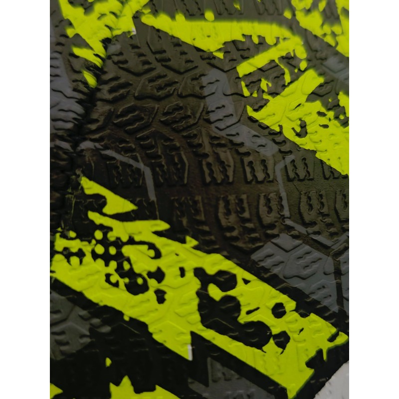 Optimum STREET RUGBY BALL - BLACK/YELLOW - SIZE 3