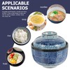 Kichvoe 1 Set Japanese Soup Bowls Miso Soup Bowls With