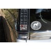 Lovely Dog Italian Greyhound Silhouette Dog Sticker Grey Back Oval